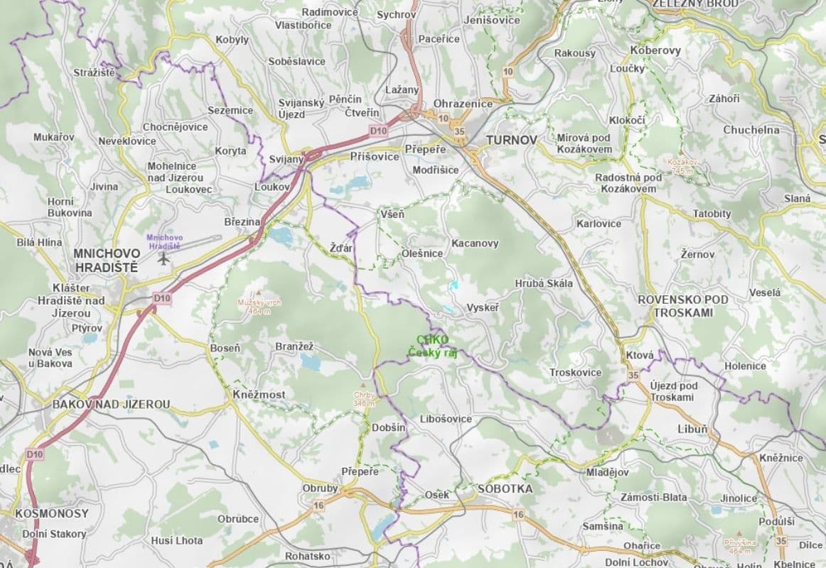plot for sale, 8,057 m², Vyskeř, Liberecký Region plot for sale, 8,057 m², Vyskeř, Liberecký Region