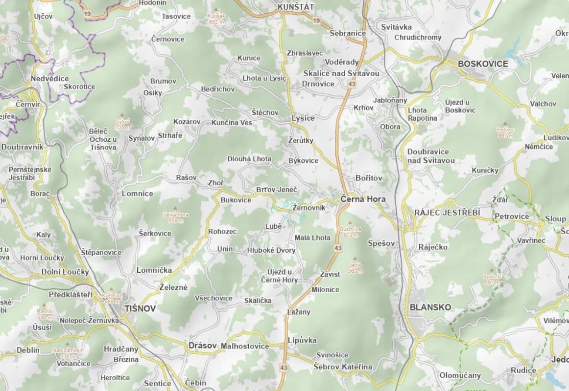 plot for sale, 34,959 m², Žernovník, Jihomoravský Region plot for sale, 34,959 m², Žernovník, Jihomoravský Region