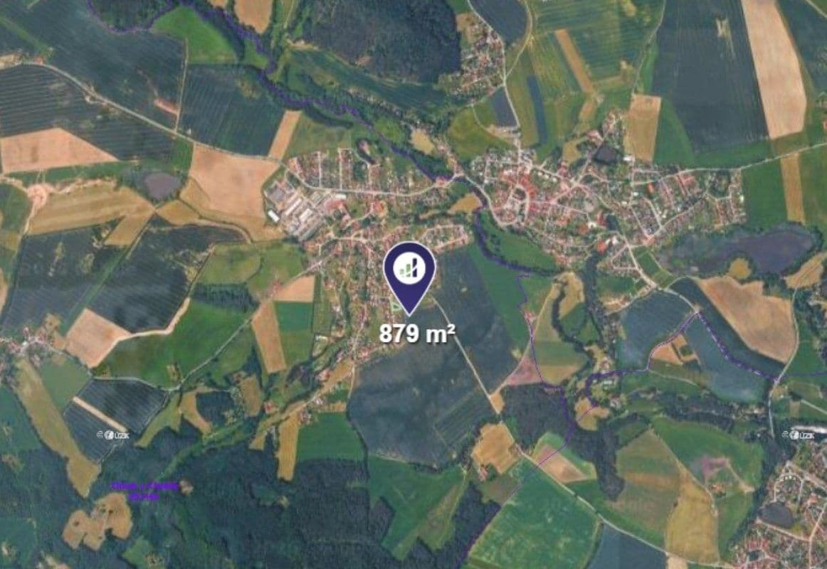 plot for sale, 879 m², Křemže, Jihočeský Region plot for sale, 879 m², Křemže, Jihočeský Region