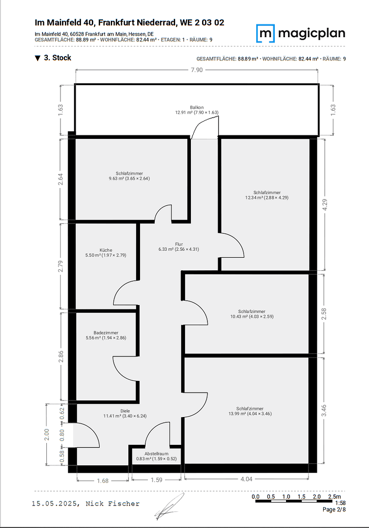flat to rent, 82 m², Im Mainfeld 40, Frankfurt am Main, Hesse flat to rent, 82 m², Im Mainfeld 40, Frankfurt am Main, Hesse