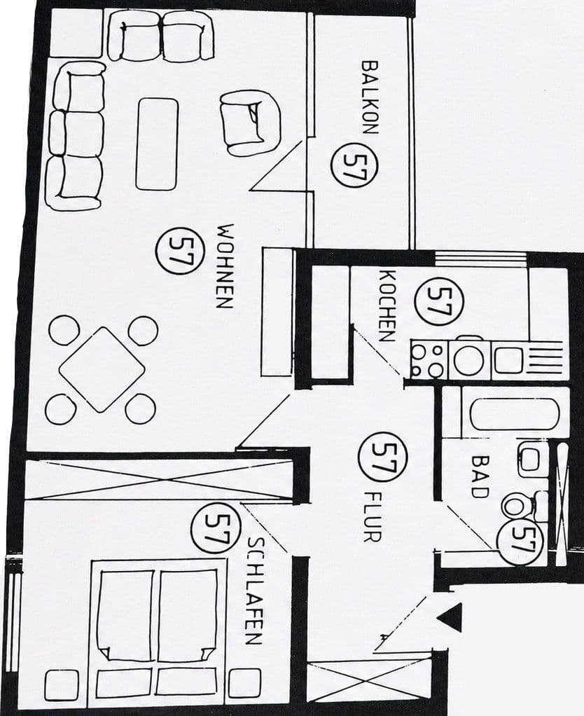 2 bedroom flat for sale, 62 m², Hanover, Lower Saxony 2 bedroom flat for sale, 62 m², Hanover, Lower Saxony