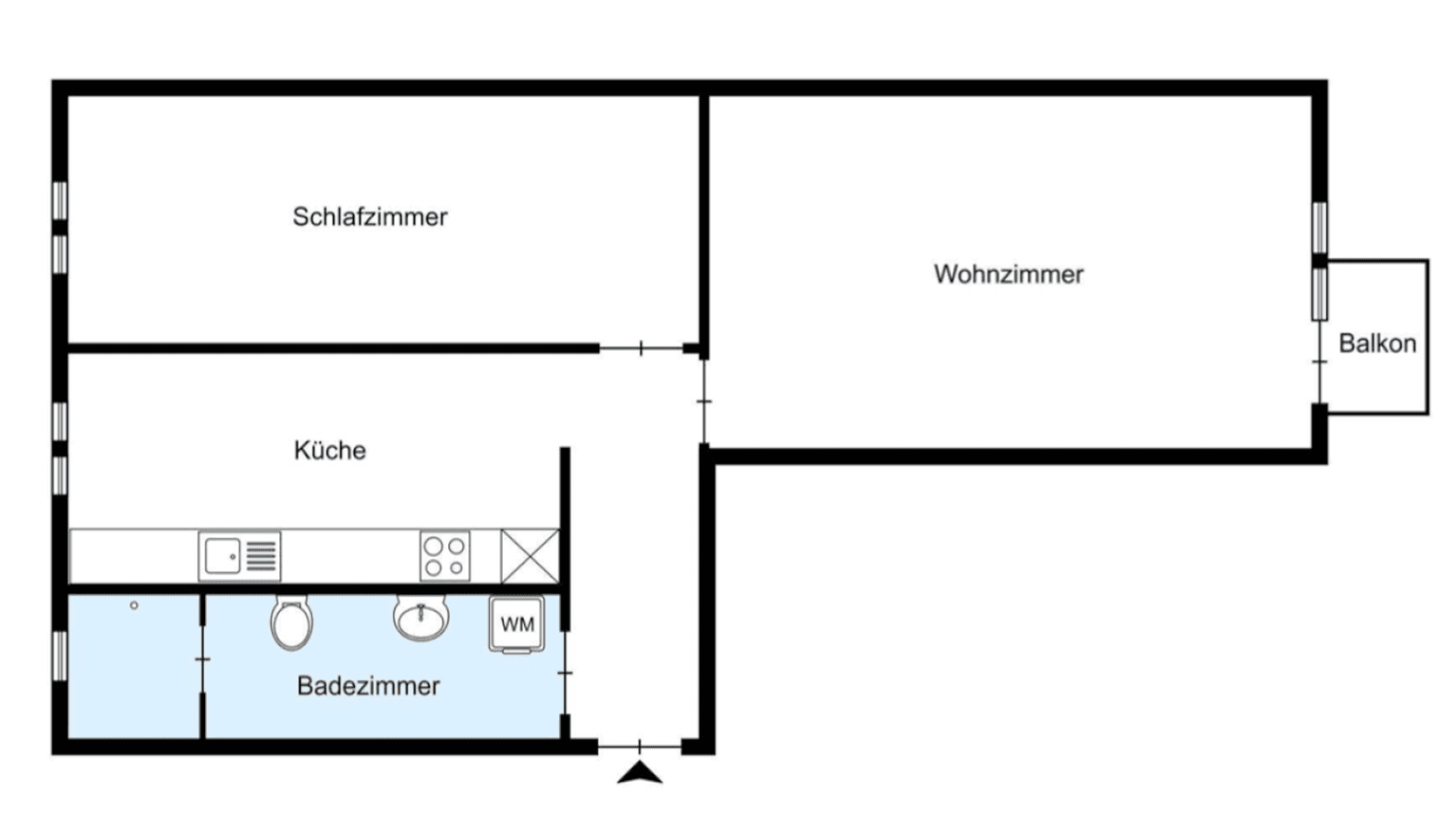 2 bedroom flat to rent, 53 m², Berlin, Berlin 2 bedroom flat to rent, 53 m², Berlin, Berlin
