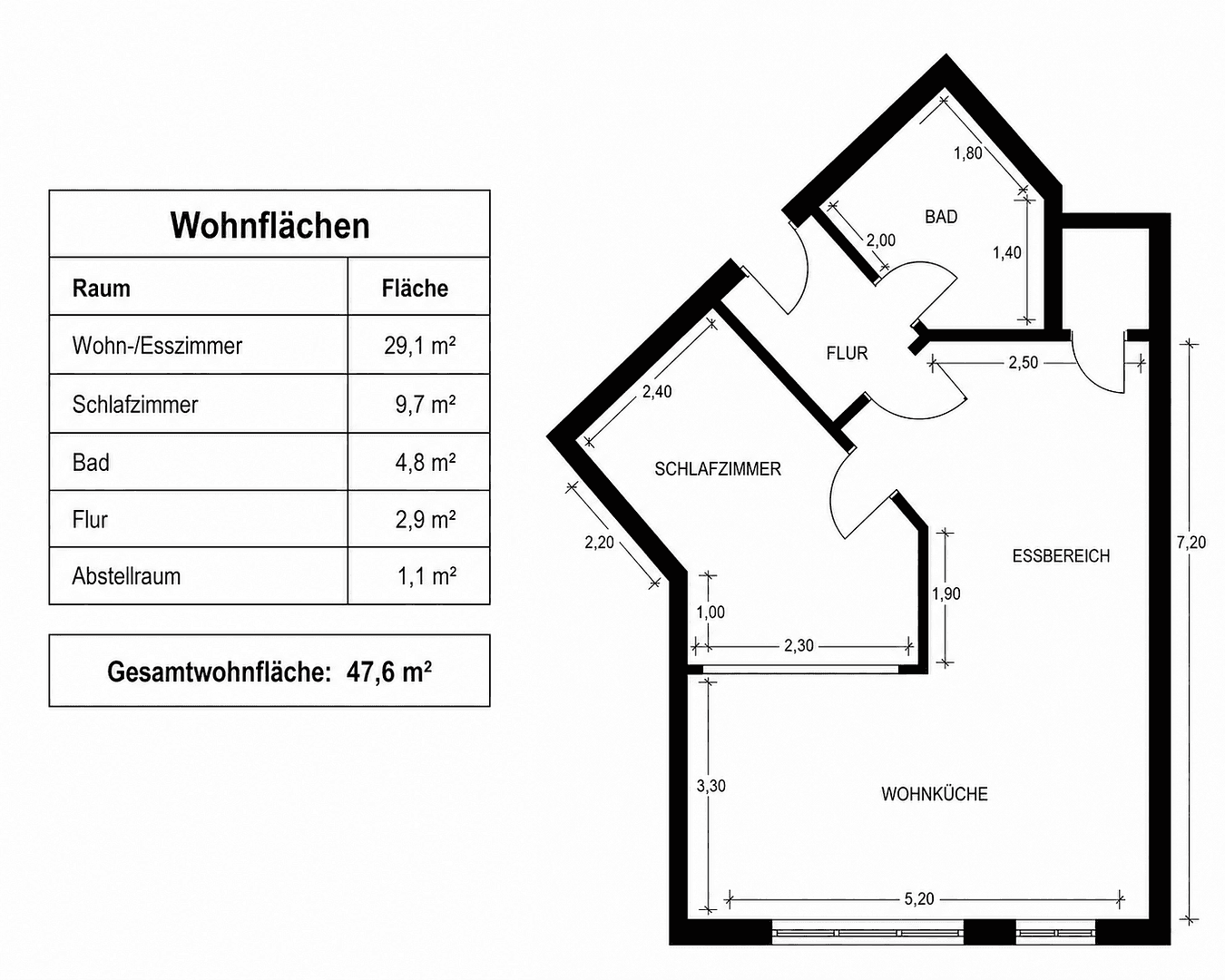 2 bedroom flat for sale, 48 m², Zimmermannstraße, Zwickau, Saxony 2 bedroom flat for sale, 48 m², Zimmermannstraße, Zwickau, Saxony