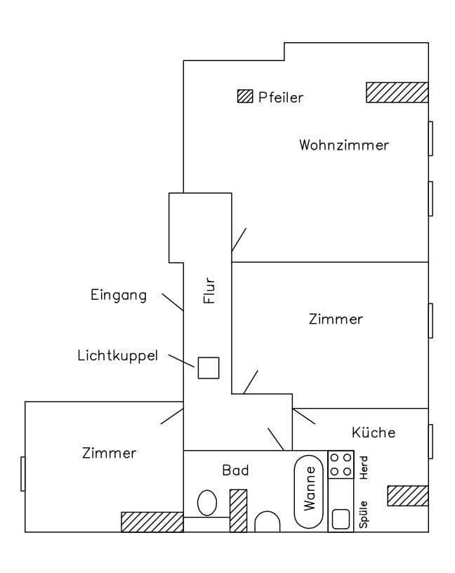 3 bedroom flat to rent, 70 m², Kiel, Schleswig-Holstein 3 bedroom flat to rent, 70 m², Kiel, Schleswig-Holstein