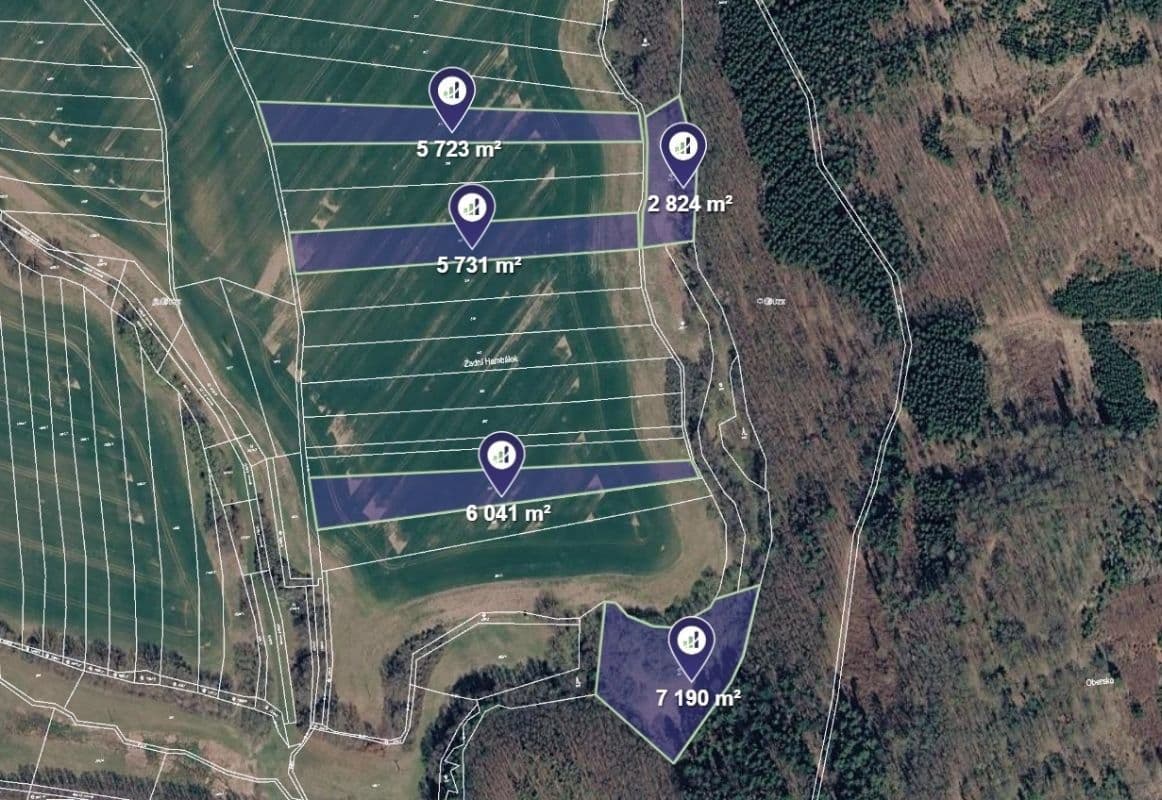 plot for sale, 18,511 m², Pavlov, Olomoucký Region plot for sale, 18,511 m², Pavlov, Olomoucký Region