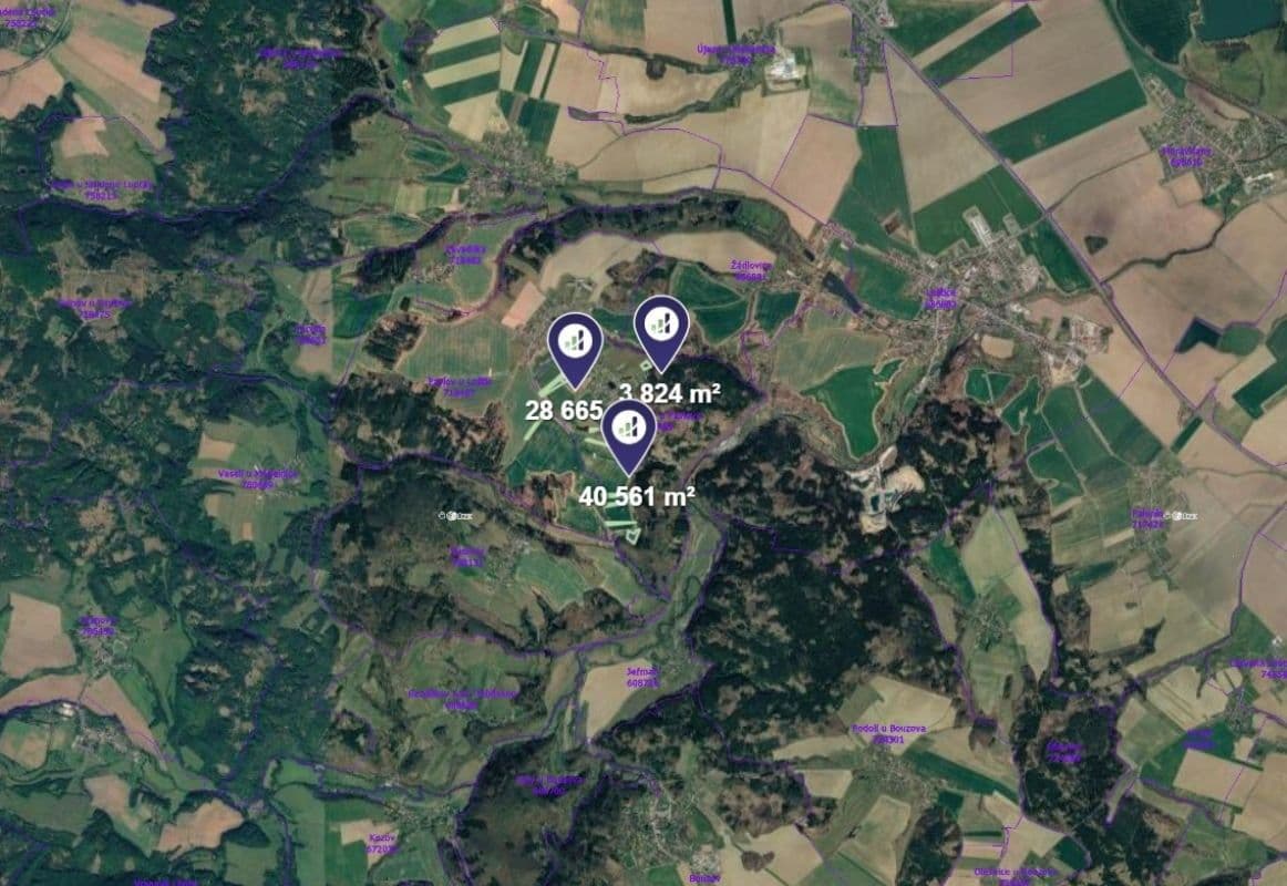 plot for sale, 18,511 m², Pavlov, Olomoucký Region plot for sale, 18,511 m², Pavlov, Olomoucký Region