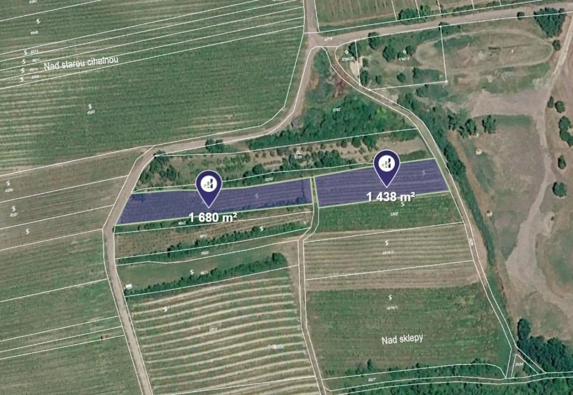 plot for sale, 3,118 m², Dolní Dunajovice, Jihomoravský Region plot for sale, 3,118 m², Dolní Dunajovice, Jihomoravský Region