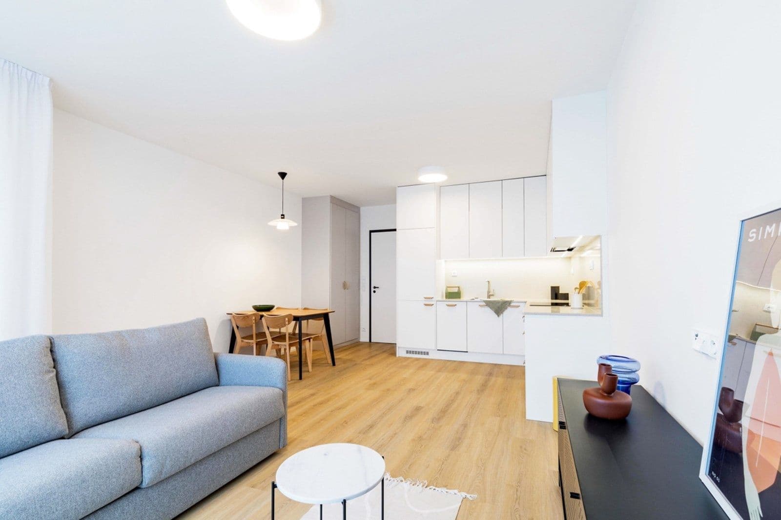 1 bedroom with open-plan kitchen flat to rent, 56 m², Vrbenského, Prague, Prague 1 bedroom with open-plan kitchen flat to rent, 56 m², Vrbenského, Prague, Prague