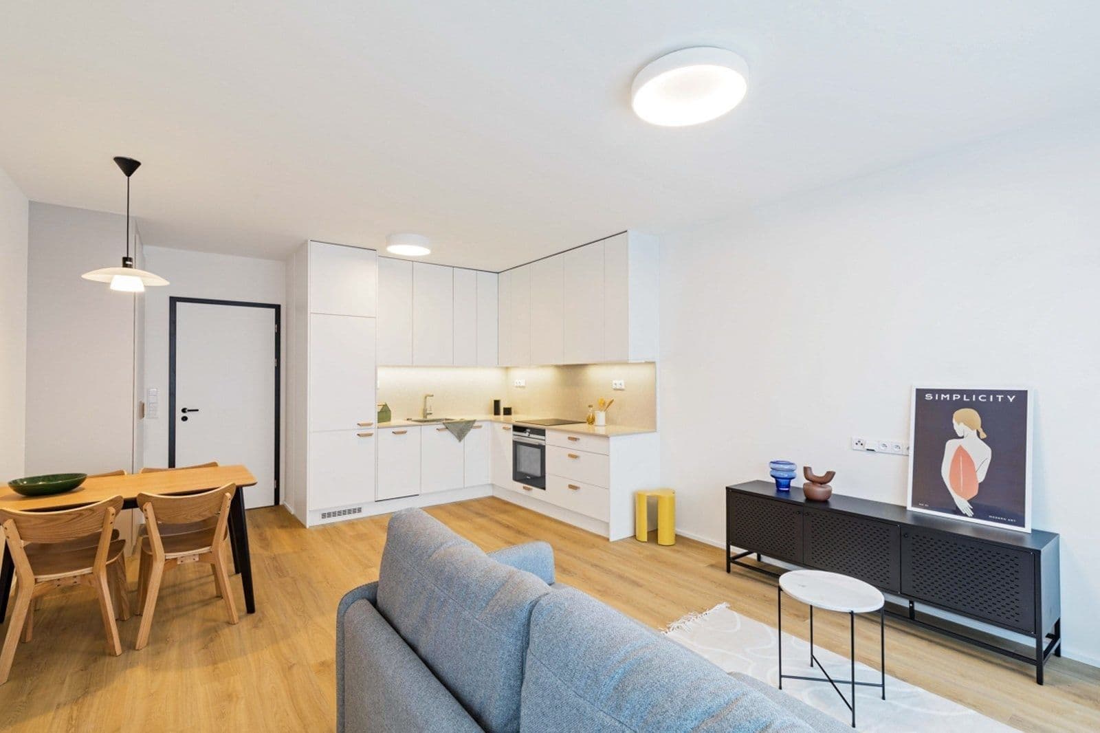 1 bedroom with open-plan kitchen flat to rent, 56 m², Vrbenského, Prague, Prague 1 bedroom with open-plan kitchen flat to rent, 56 m², Vrbenského, Prague, Prague