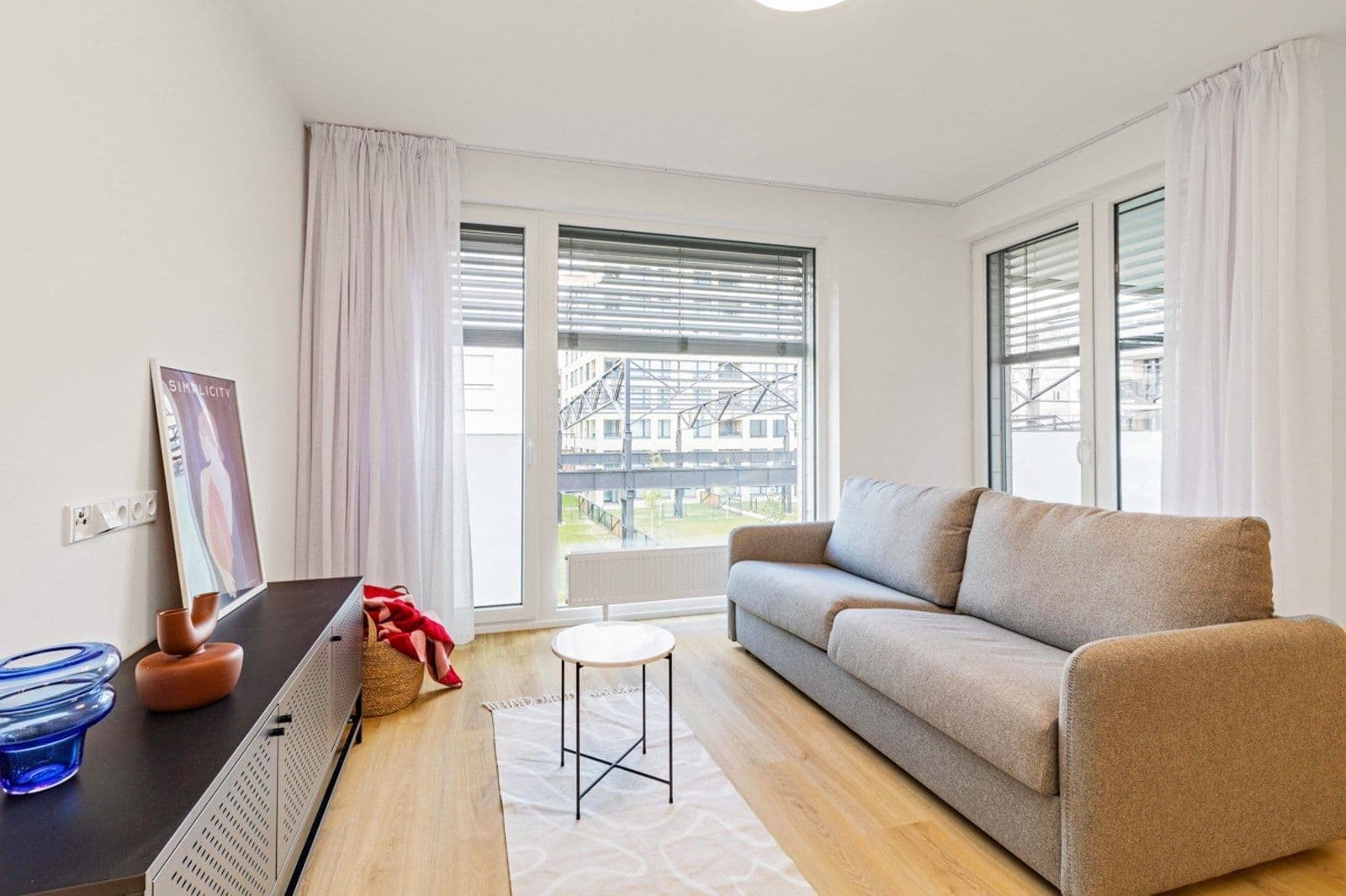 1 bedroom with open-plan kitchen flat to rent, 56 m², Vrbenského, Prague, Prague 1 bedroom with open-plan kitchen flat to rent, 56 m², Vrbenského, Prague, Prague