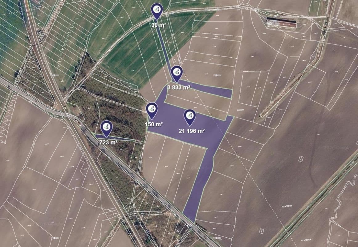 plot for sale, 12,966 m², Lomnice nad Lužnicí, Jihočeský Region plot for sale, 12,966 m², Lomnice nad Lužnicí, Jihočeský Region