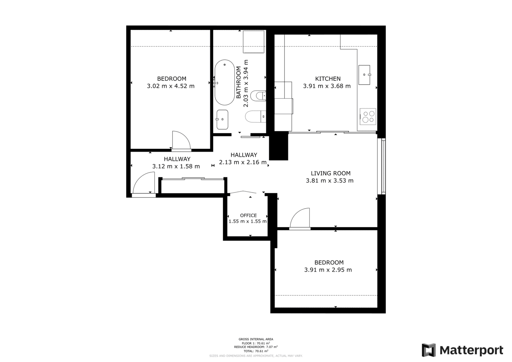 2 bedroom with open-plan kitchen flat to rent, 63 m², Na Popelce, Prague, Prague 2 bedroom with open-plan kitchen flat to rent, 63 m², Na Popelce, Prague, Prague