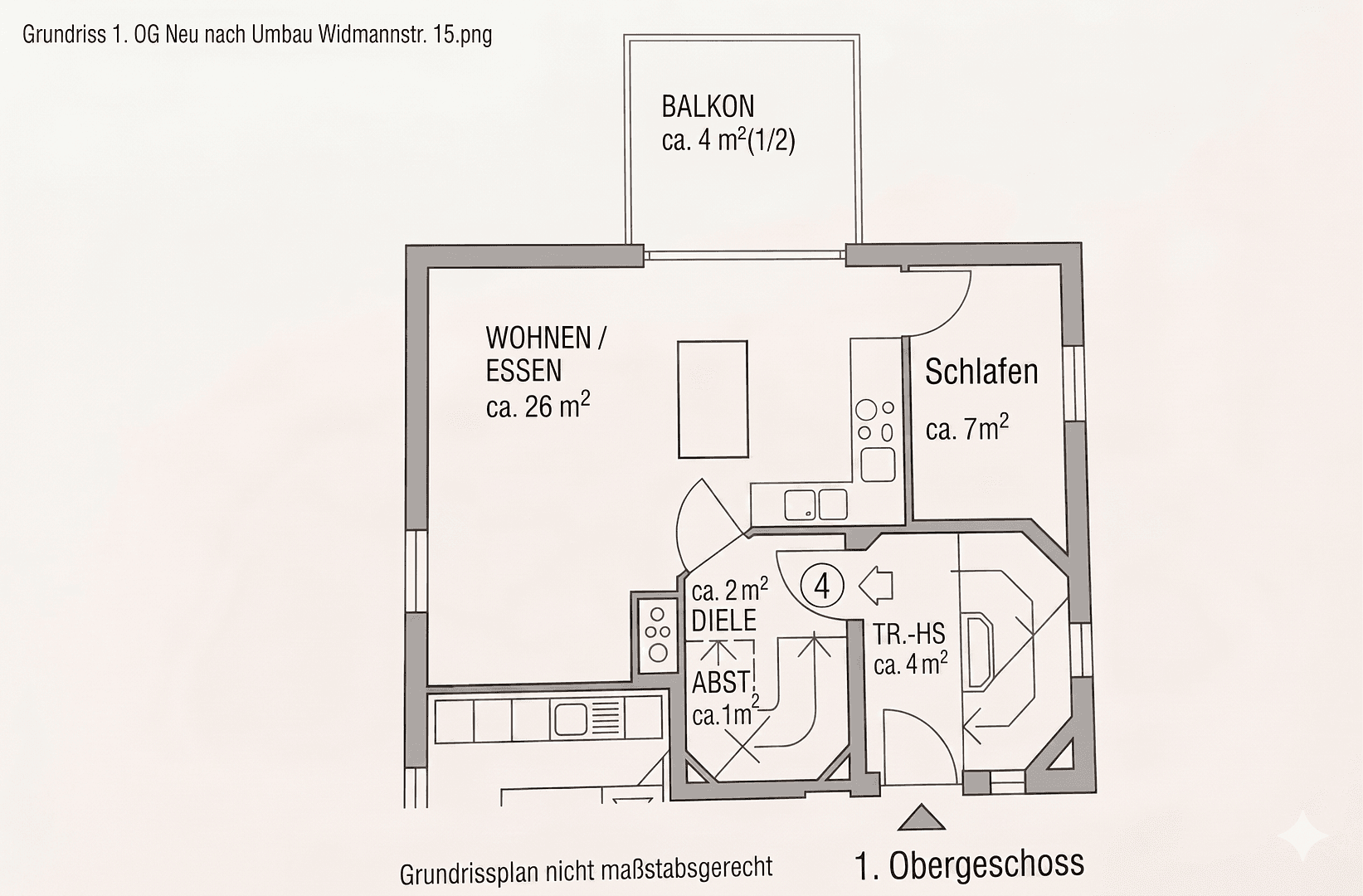 3 bedroom flat for sale, 70 m², Widmannstraße 15, München, Bavaria 3 bedroom flat for sale, 70 m², Widmannstraße 15, München, Bavaria