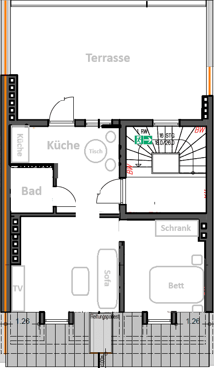 2 bedroom flat to rent, 50 m², Eynattener Str. 80, Aachen, North Rhine-Westphalia 2 bedroom flat to rent, 50 m², Eynattener Str. 80, Aachen, North Rhine-Westphalia