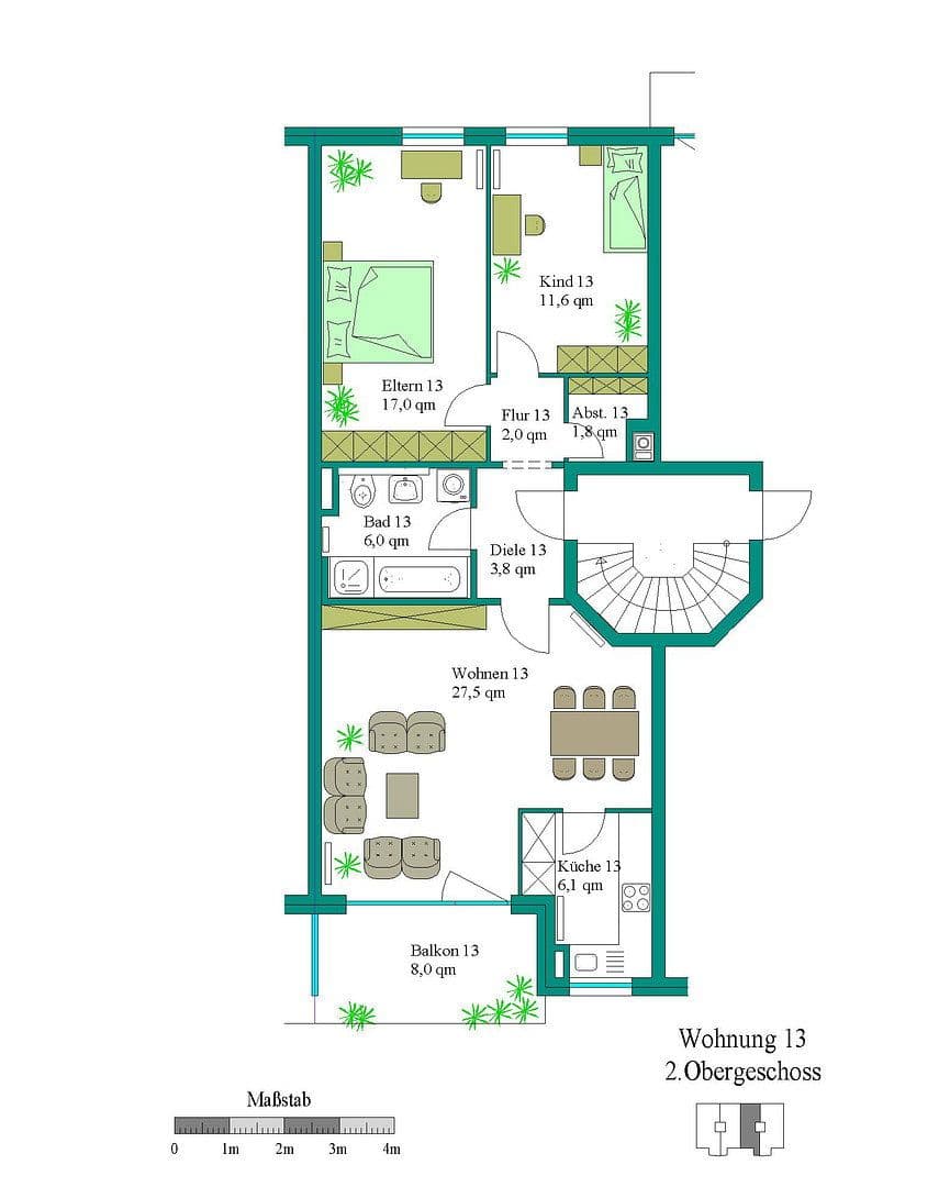 3 bedroom flat for sale, 80 m², Raiffeisenstr. 17a, Bad Abbach, Bavaria 3 bedroom flat for sale, 80 m², Raiffeisenstr. 17a, Bad Abbach, Bavaria