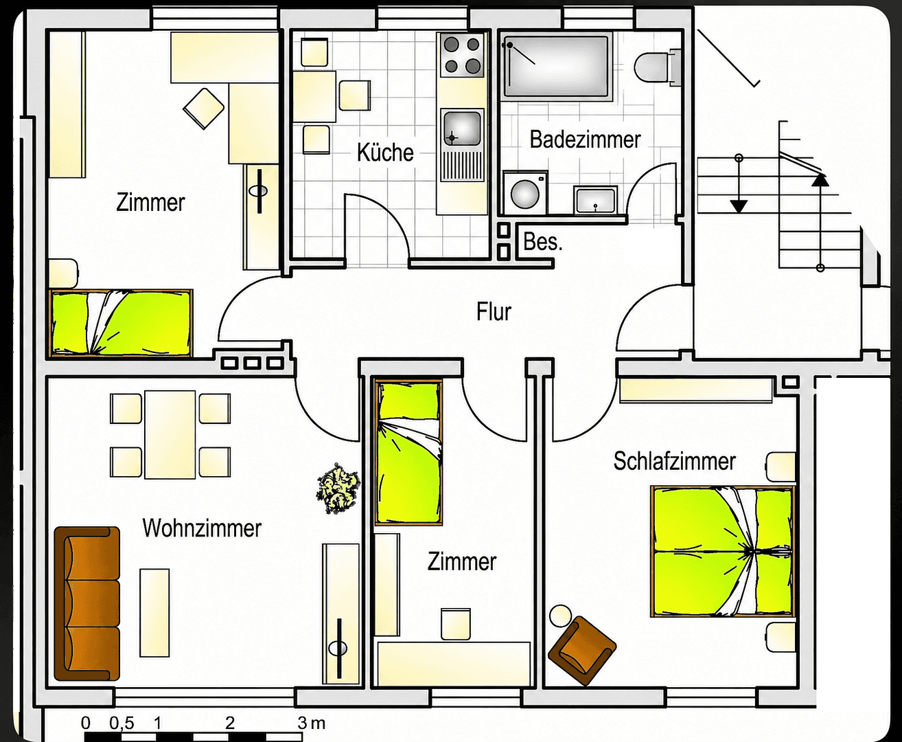 4 bedroom flat to rent, 80 m², Nienburg/Weser, Lower Saxony 4 bedroom flat to rent, 80 m², Nienburg/Weser, Lower Saxony