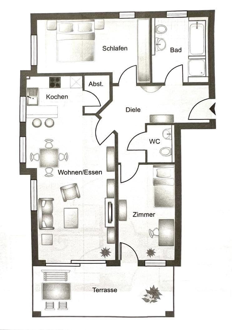 3 bedroom flat for sale, 89 m², Holzgerlingen, Baden-Württemberg 3 bedroom flat for sale, 89 m², Holzgerlingen, Baden-Württemberg
