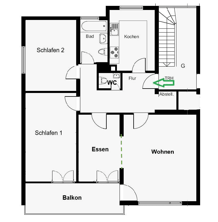 4 bedroom flat for sale, 102 m², Weinbergstr. 25, Esslingen am Neckar, Baden-Württemberg 4 bedroom flat for sale, 102 m², Weinbergstr. 25, Esslingen am Neckar, Baden-Württemberg