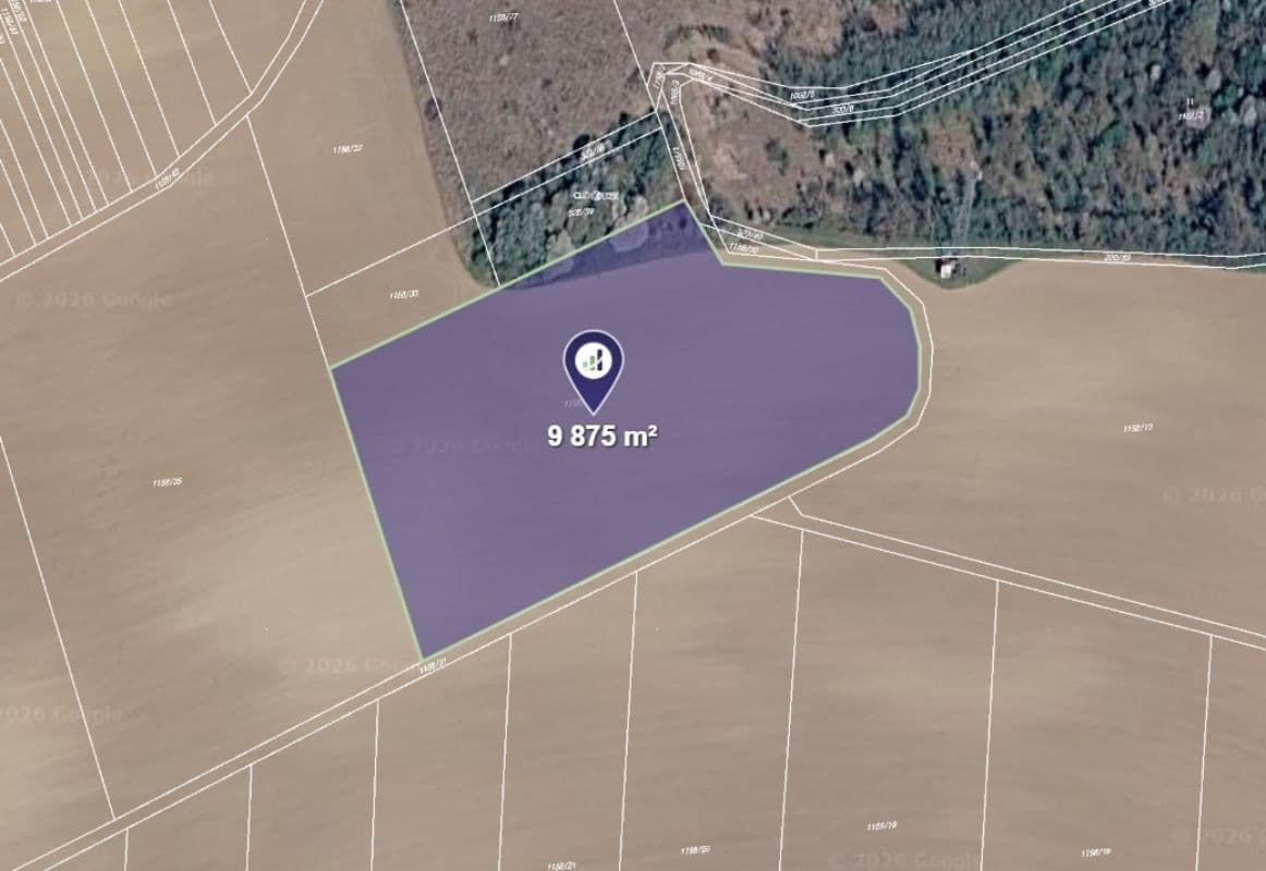plot for sale, 9,875 m², Milonice, Jihomoravský Region plot for sale, 9,875 m², Milonice, Jihomoravský Region