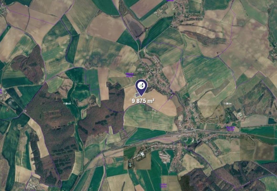plot for sale, 9,875 m², Milonice, Jihomoravský Region plot for sale, 9,875 m², Milonice, Jihomoravský Region