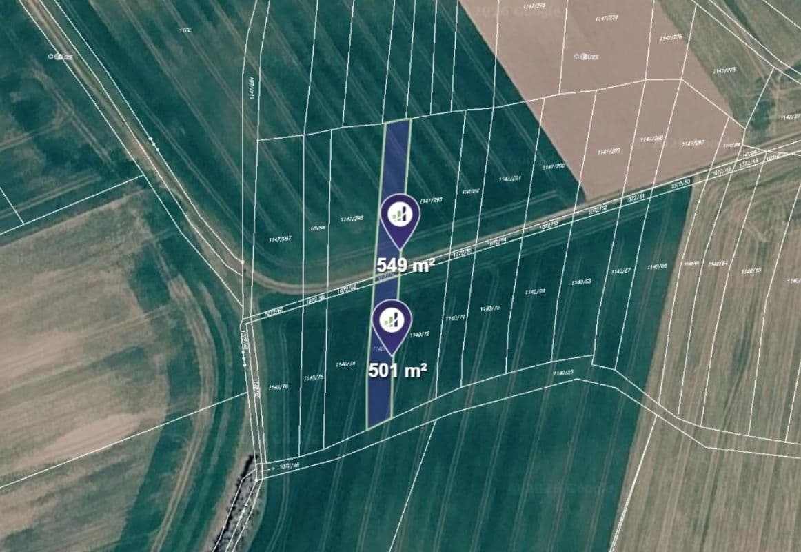 plot for sale, 1,050 m², Milonice, Jihomoravský Region plot for sale, 1,050 m², Milonice, Jihomoravský Region