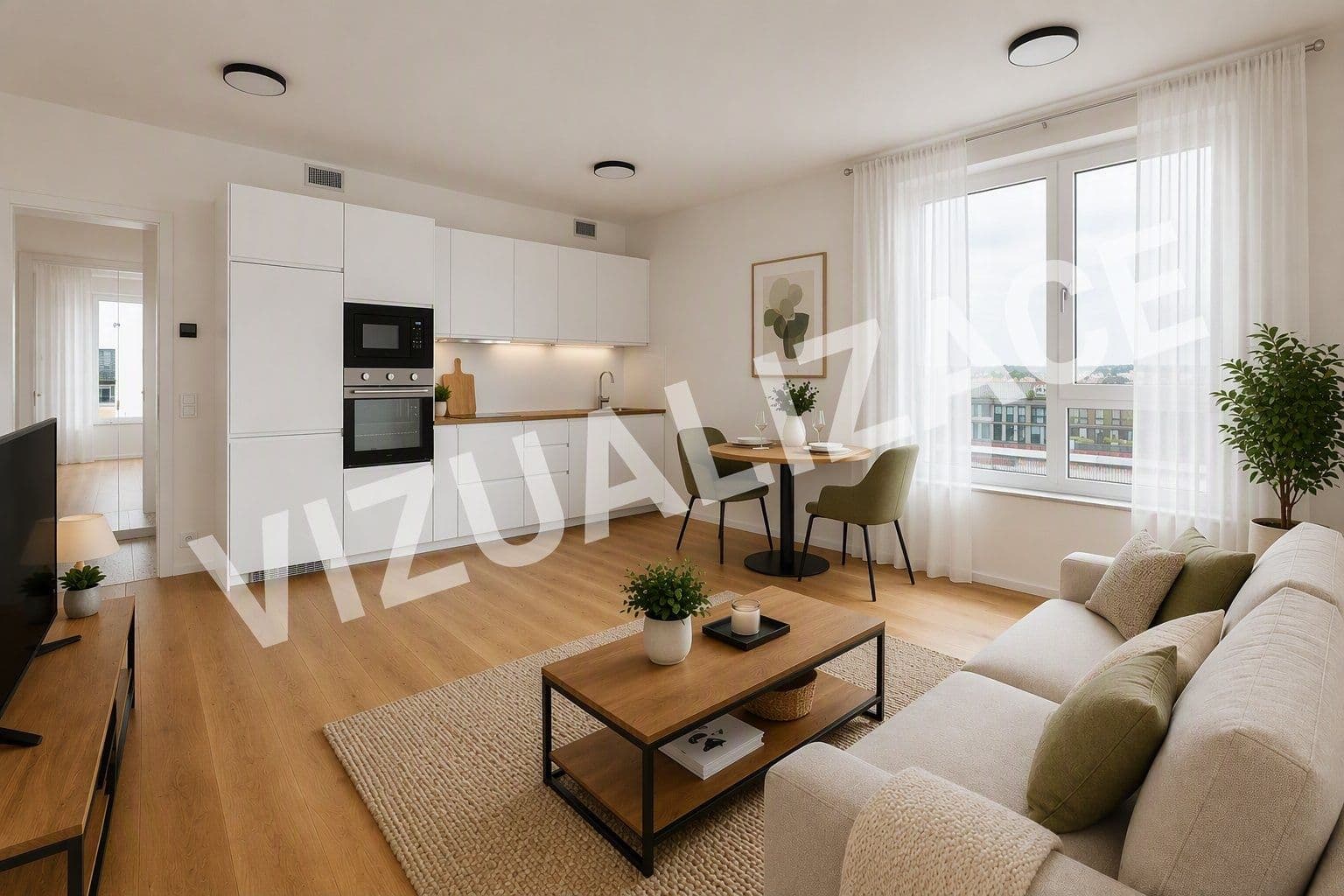 Studio flat to rent, 39 m², U Komína, Prague, Prague Studio flat to rent, 39 m², U Komína, Prague, Prague