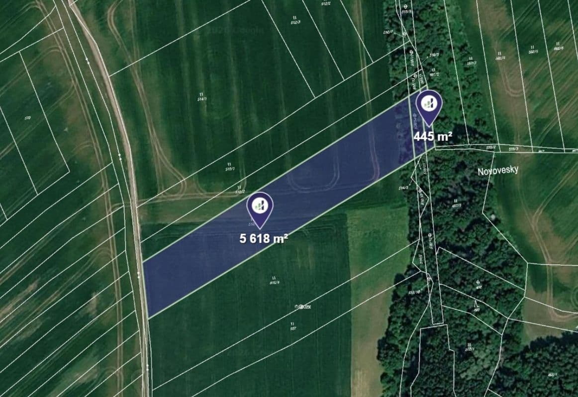 plot for sale, 9,197 m², Chvalčov, Zlínský Region plot for sale, 9,197 m², Chvalčov, Zlínský Region