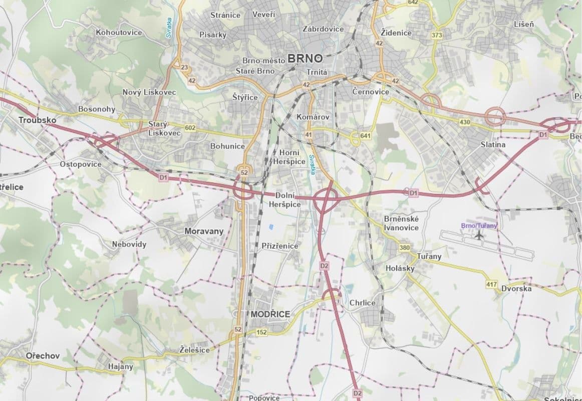 plot for sale, 10,040 m², Brno, Jihomoravský Region plot for sale, 10,040 m², Brno, Jihomoravský Region