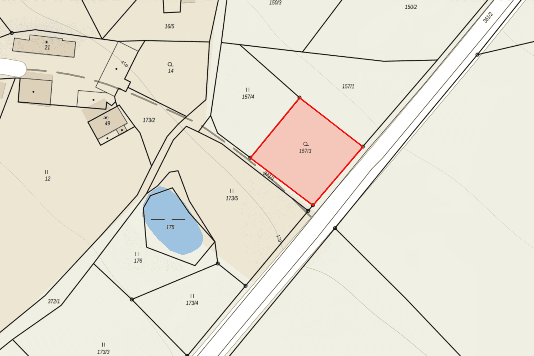 plot for sale, 1,088 m², Jestřebí, Královéhradecký Region plot for sale, 1,088 m², Jestřebí, Královéhradecký Region