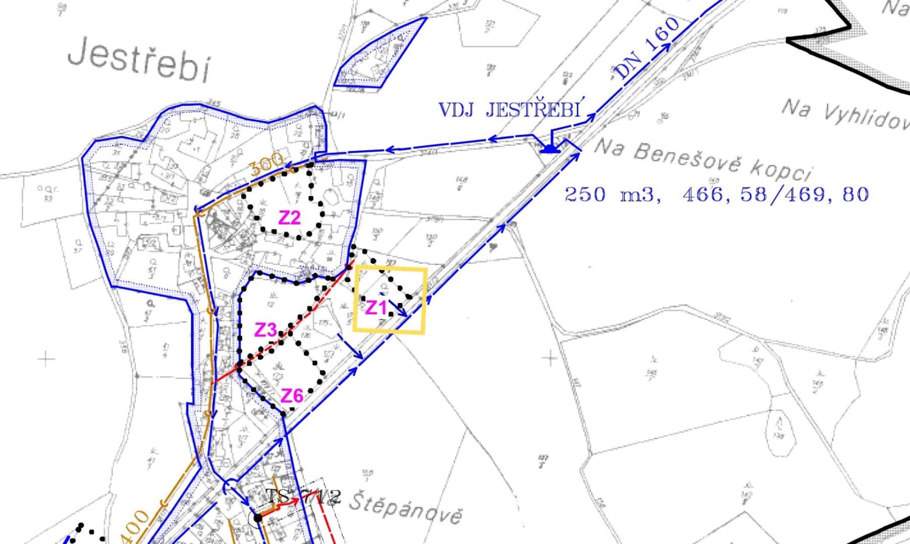 plot for sale, 1,088 m², Jestřebí, Královéhradecký Region plot for sale, 1,088 m², Jestřebí, Královéhradecký Region
