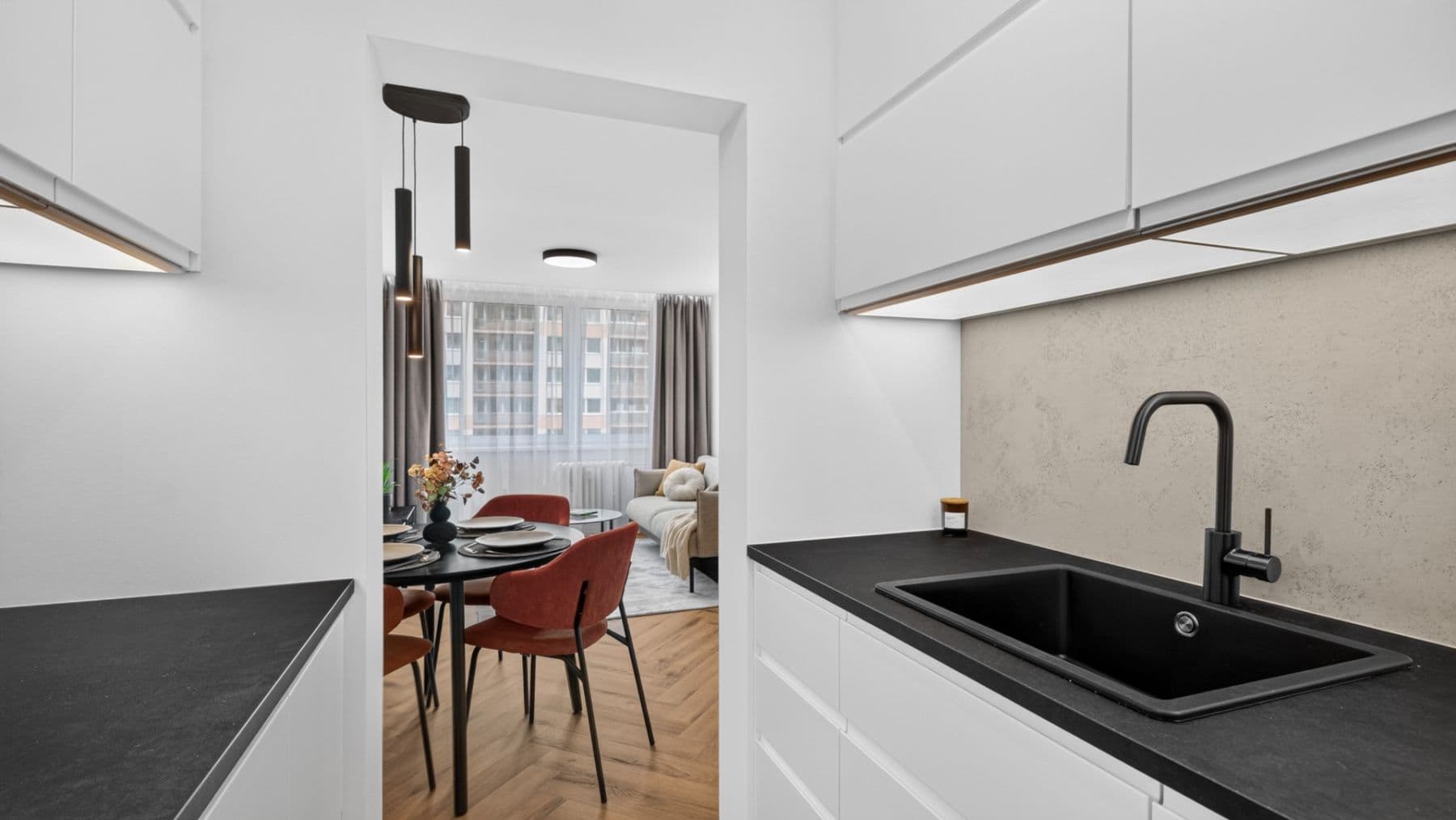 1 bedroom with open-plan kitchen flat for sale, 44 m², Ciolkovského, Prague, Prague 1 bedroom with open-plan kitchen flat for sale, 44 m², Ciolkovského, Prague, Prague