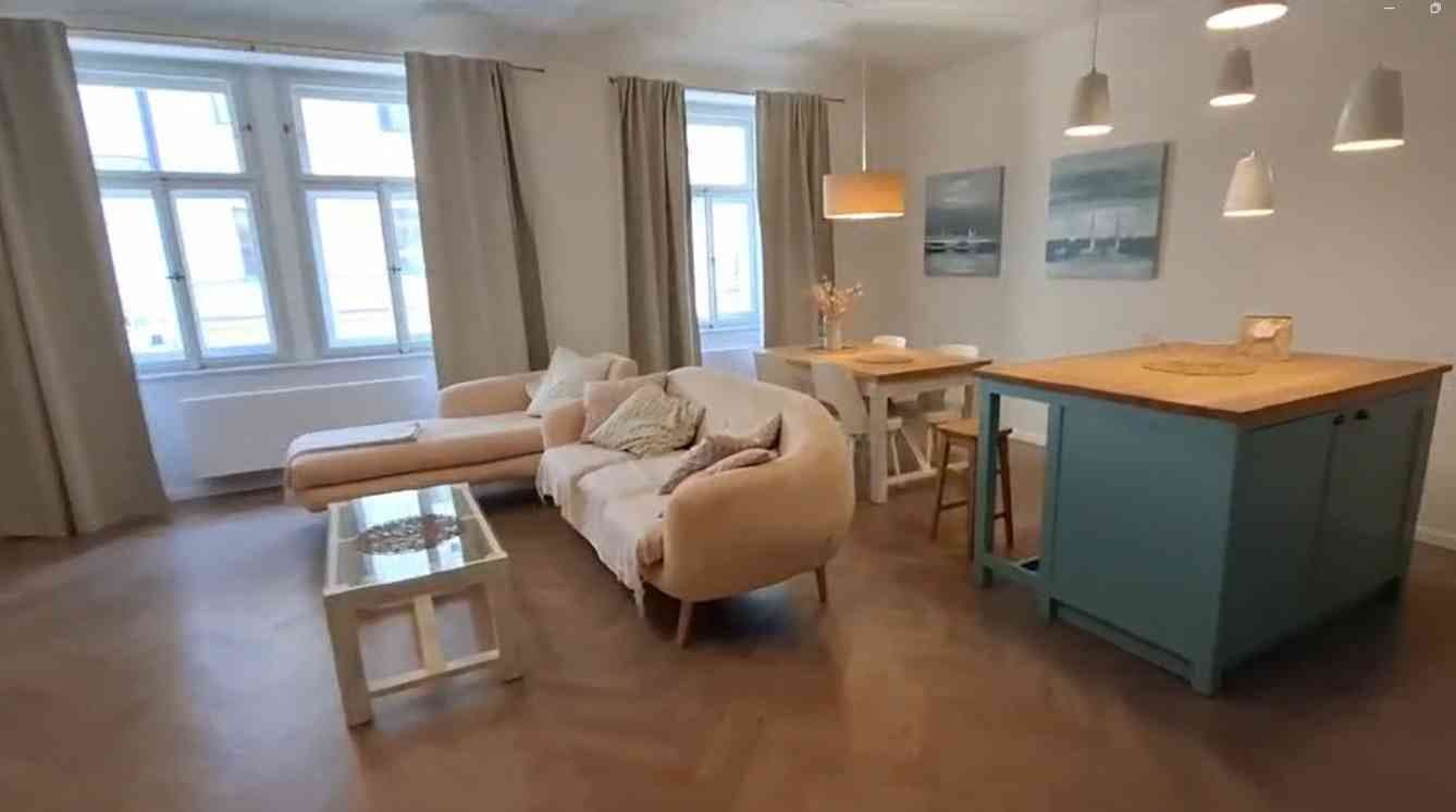 1 bedroom with open-plan kitchen flat to rent, 84 m², Valentinská, Prague, Prague 1 bedroom with open-plan kitchen flat to rent, 84 m², Valentinská, Prague, Prague