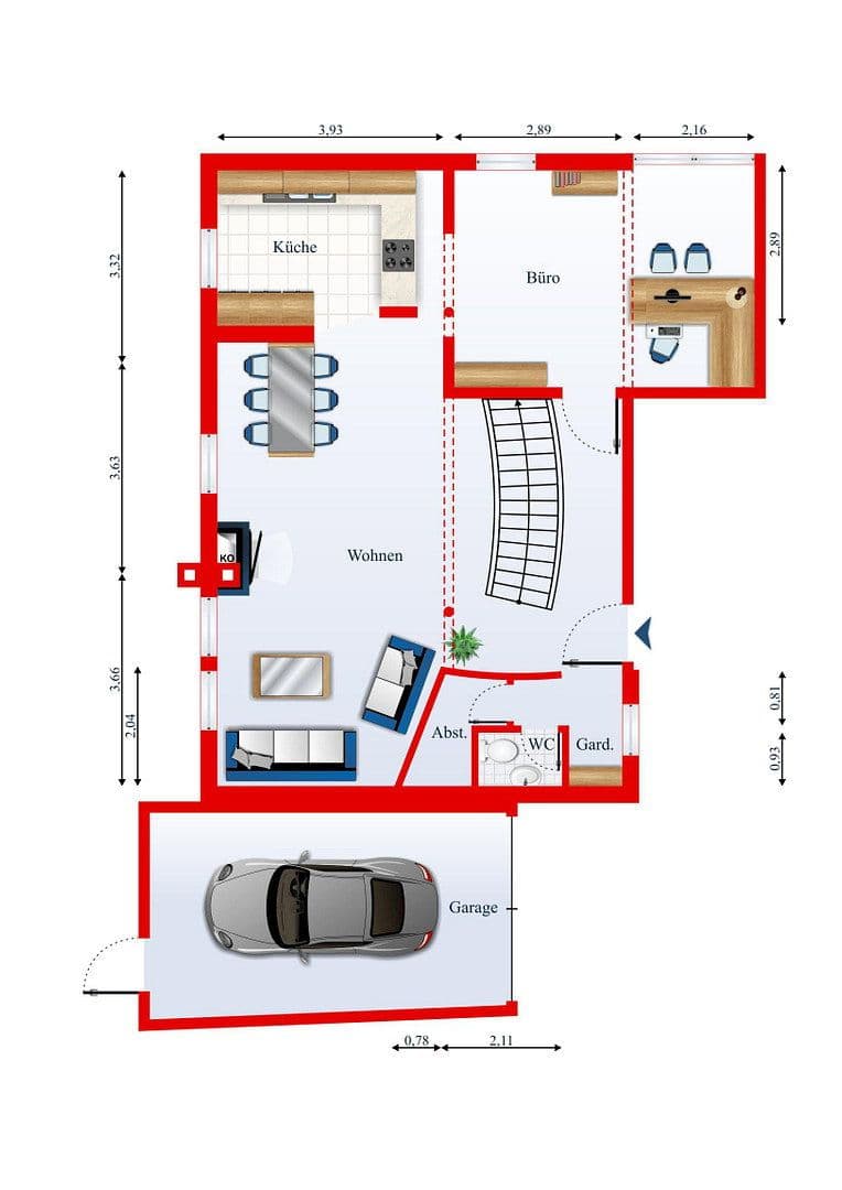 4 bedroom flat to rent, 174 m², Bensheim, Hesse 4 bedroom flat to rent, 174 m², Bensheim, Hesse