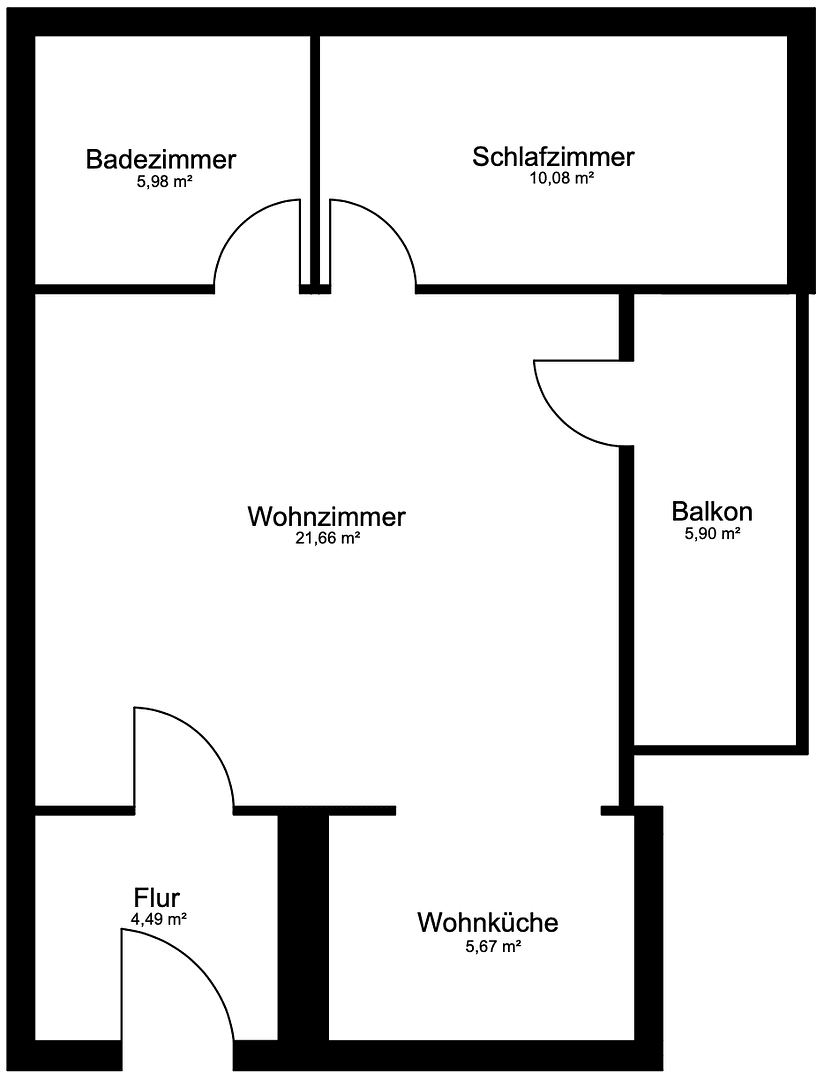 2 bedroom flat for sale, 51 m², Berlin, Berlin 2 bedroom flat for sale, 51 m², Berlin, Berlin