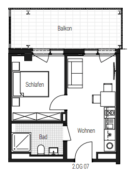 2 bedroom flat to rent, 38 m², Steinbühler Straße 4-6, Nürnberg, Bavaria 2 bedroom flat to rent, 38 m², Steinbühler Straße 4-6, Nürnberg, Bavaria