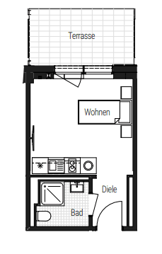 1 bedroom flat to rent, 25 m², Steinbühler Straße 4-6, Nürnberg, Bavaria 1 bedroom flat to rent, 25 m², Steinbühler Straße 4-6, Nürnberg, Bavaria