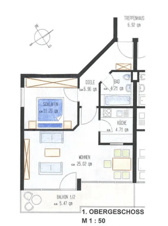 2 bedroom flat to rent, 58 m², Germering, Bavaria 2 bedroom flat to rent, 58 m², Germering, Bavaria