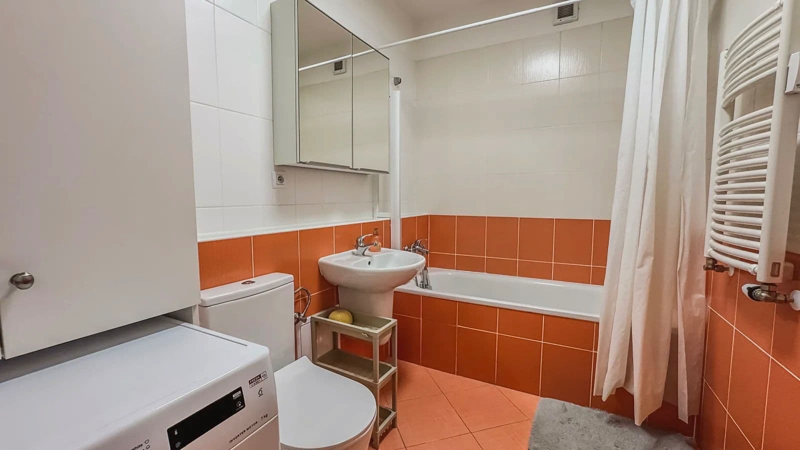1 bedroom with open-plan kitchen flat to rent, 53 m², Pod Harfou, Prague, Prague 1 bedroom with open-plan kitchen flat to rent, 53 m², Pod Harfou, Prague, Prague
