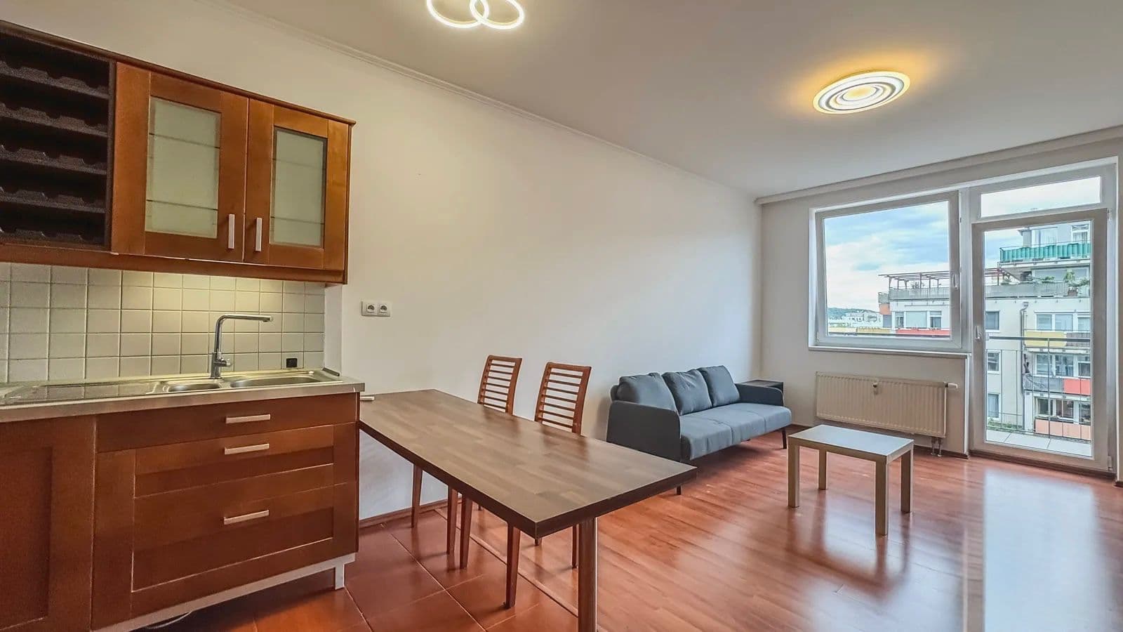 1 bedroom with open-plan kitchen flat to rent, 53 m², Pod Harfou, Prague, Prague 1 bedroom with open-plan kitchen flat to rent, 53 m², Pod Harfou, Prague, Prague