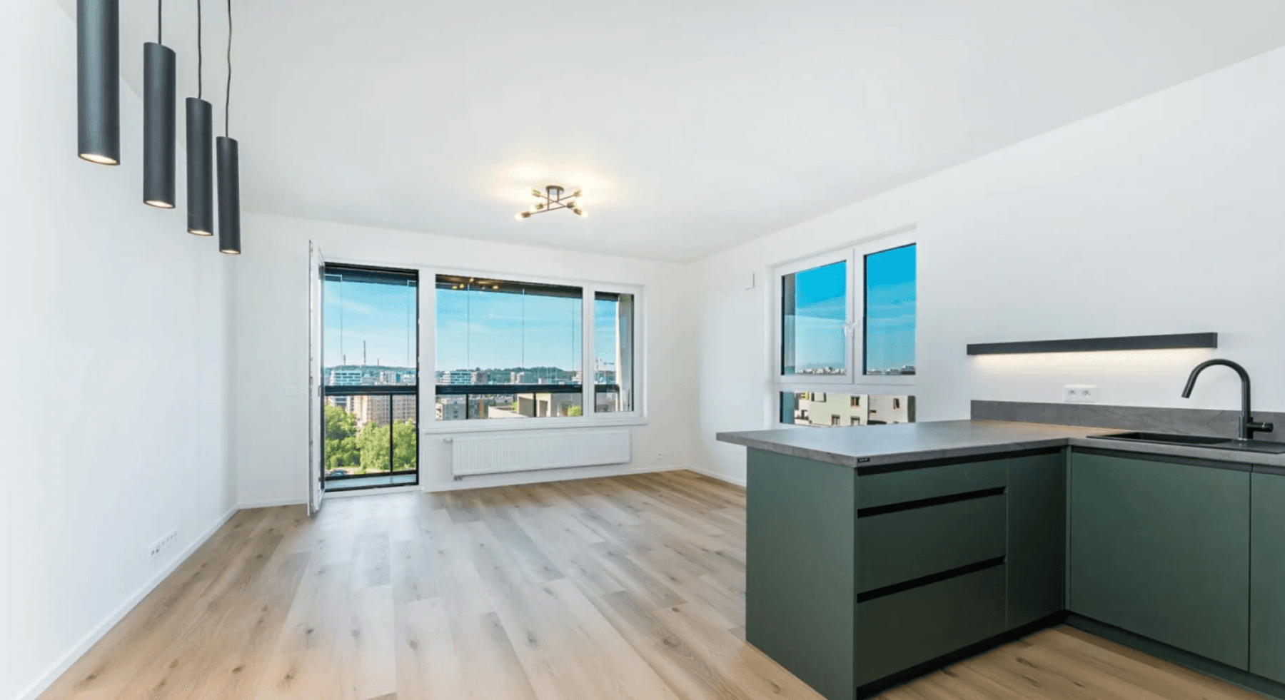 2 bedroom with open-plan kitchen flat to rent, 79 m², Waltariho, Prague, Prague 2 bedroom with open-plan kitchen flat to rent, 79 m², Waltariho, Prague, Prague