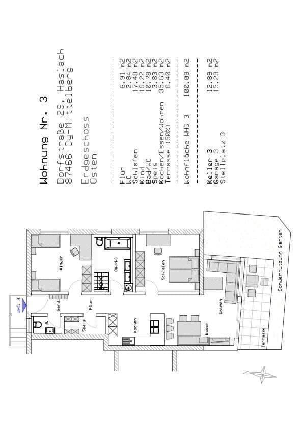 3 bedroom flat to rent, 101 m², Dorfstraße 29, Oy-Mittelberg, Bavaria 3 bedroom flat to rent, 101 m², Dorfstraße 29, Oy-Mittelberg, Bavaria