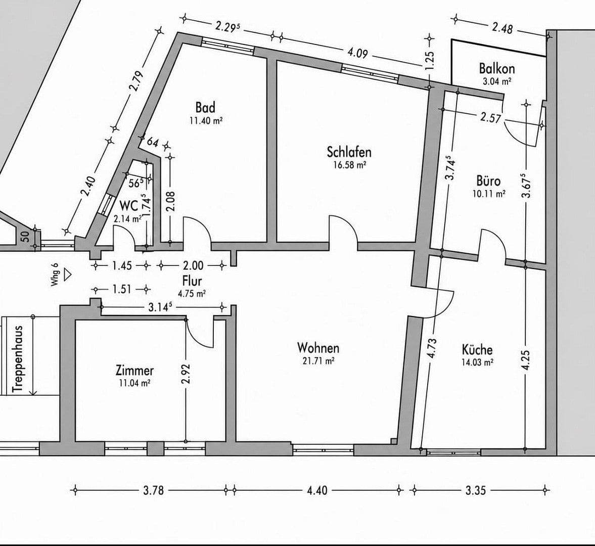 4 bedroom flat to rent, 96 m², Rheinstr 16, Solingen, North Rhine-Westphalia 4 bedroom flat to rent, 96 m², Rheinstr 16, Solingen, North Rhine-Westphalia