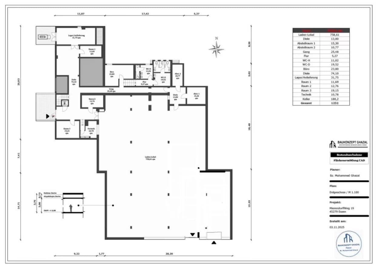 non-residential property to rent, 1,236 m², MierendorffWeg 19, Essen, North Rhine-Westphalia non-residential property to rent, 1,236 m², MierendorffWeg 19, Essen, North Rhine-Westphalia