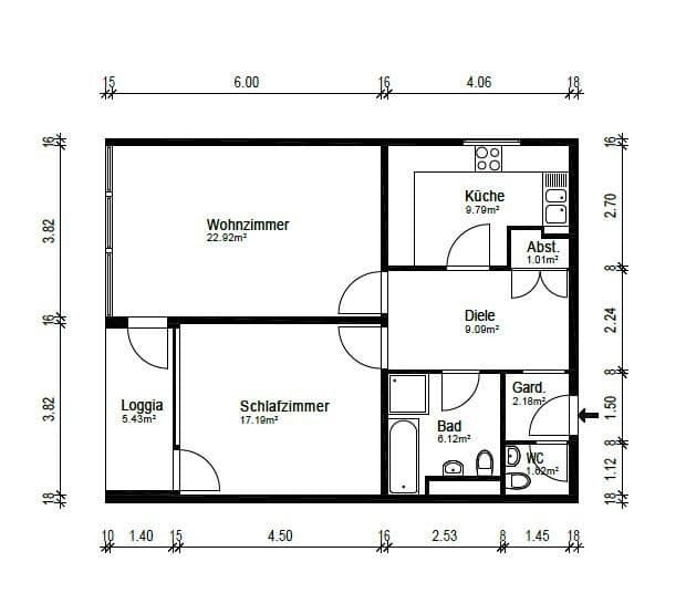 2 bedroom flat for sale, 73 m², Stubertal 58, Essen, North Rhine-Westphalia 2 bedroom flat for sale, 73 m², Stubertal 58, Essen, North Rhine-Westphalia