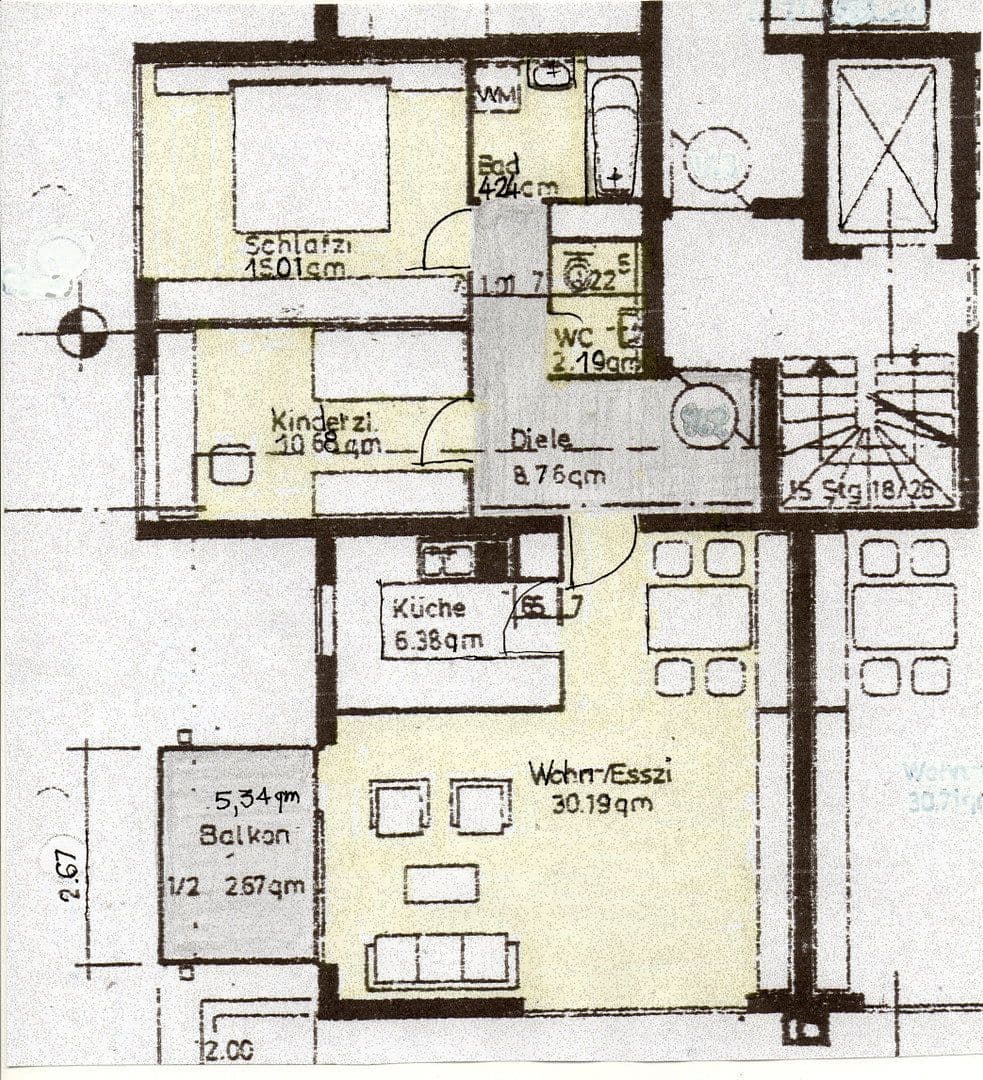 2 bedroom with open-plan kitchen flat for sale, 80 m², Sindelfingen, Baden-Württemberg 2 bedroom with open-plan kitchen flat for sale, 80 m², Sindelfingen, Baden-Württemberg