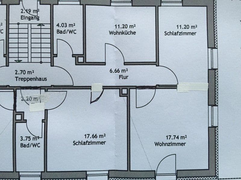 2 bedroom with open-plan kitchen flat to rent, 81 m², Siedlung 17 und 18, Deggendorf, Bavaria 2 bedroom with open-plan kitchen flat to rent, 81 m², Siedlung 17 und 18, Deggendorf, Bavaria