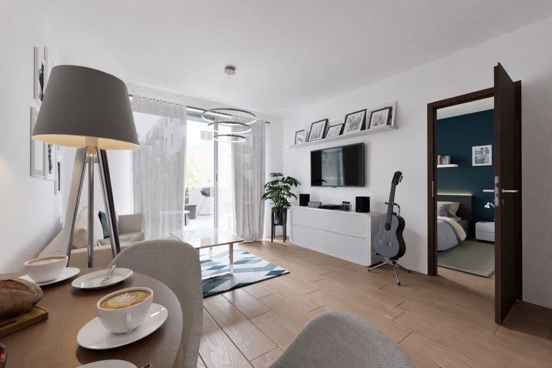 1 bedroom with open-plan kitchen flat to rent, 44 m², Třída Jiřího Pelikána, Olomouc, Olomoucký Region 1 bedroom with open-plan kitchen flat to rent, 44 m², Třída Jiřího Pelikána, Olomouc, Olomoucký Region