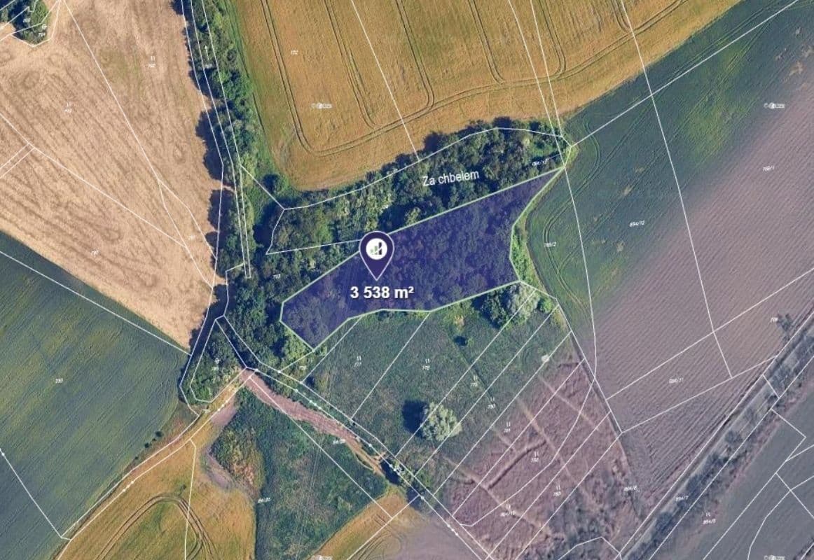 plot for sale, 4,054 m², Dolany, Středočeský Region plot for sale, 4,054 m², Dolany, Středočeský Region