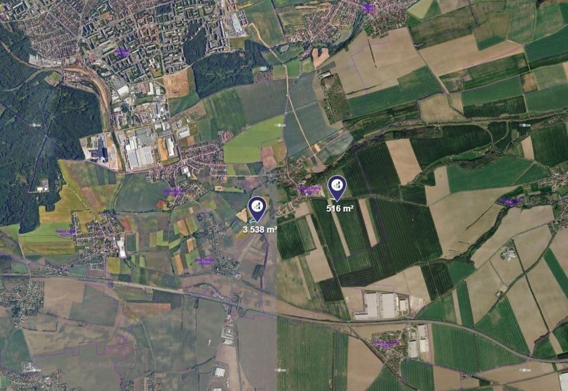 plot for sale, 4,054 m², Dolany, Středočeský Region plot for sale, 4,054 m², Dolany, Středočeský Region