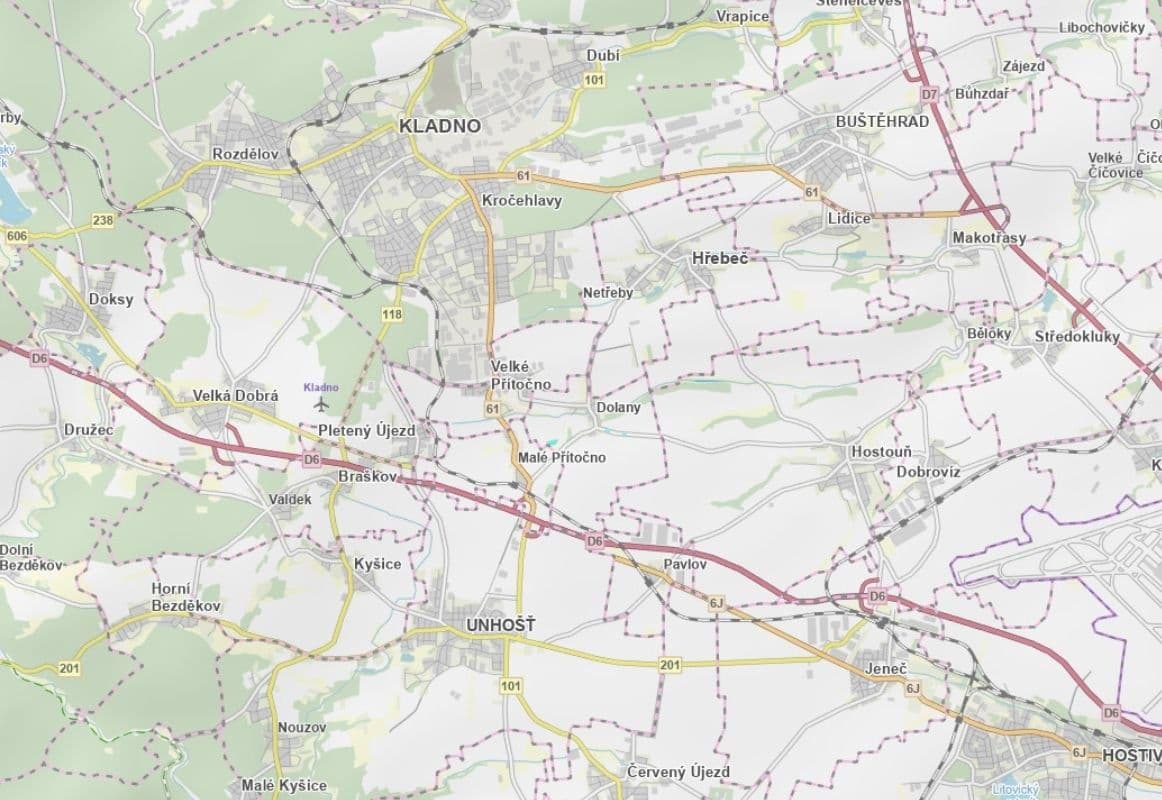 plot for sale, 4,054 m², Dolany, Středočeský Region plot for sale, 4,054 m², Dolany, Středočeský Region